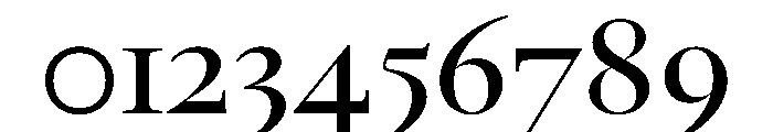 LeGrandVAR Medium Instance Font OTHER CHARS