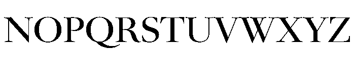 LeGrandVAR Medium Instance Font UPPERCASE