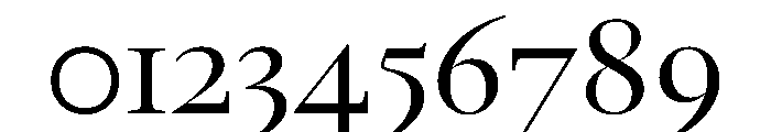 LeGrandVAR Regular Instance Font OTHER CHARS
