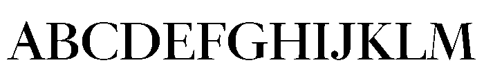 LeGrandVAR SemiBold Instance Font UPPERCASE