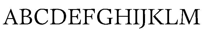Lector Regular Font UPPERCASE