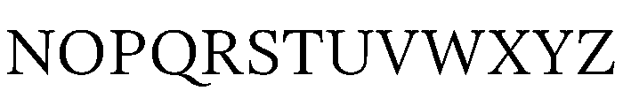 Lector Regular Font UPPERCASE