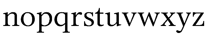 Lector Regular Font LOWERCASE