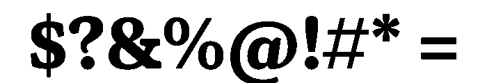 Lemanic ExtraBold Instance Font OTHER CHARS