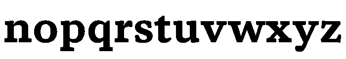 Lemanic ExtraBold Instance Font LOWERCASE