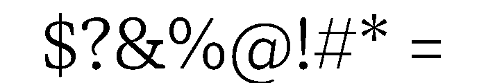 Lemanic Light Instance Font OTHER CHARS