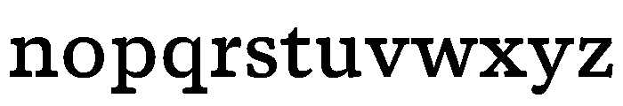 Lemanic Medium Instance Font LOWERCASE