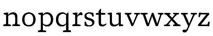 Lemanic Regular Instance Font LOWERCASE
