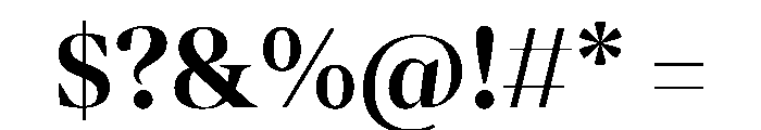 Lemanic SemiBold Instance A86e147d Font OTHER CHARS