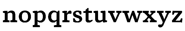 Lemanic SemiBold Instance Font LOWERCASE