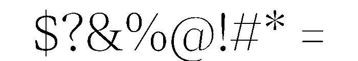 Lemanic Thin Instance A11aedd0 Font OTHER CHARS