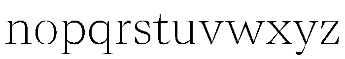 Lemanic Thin Instance A11aedd0 Font LOWERCASE