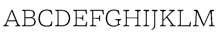 Lemanic Thin Instance Font UPPERCASE