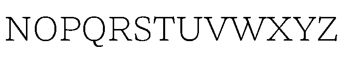 Lemanic Thin Instance Font UPPERCASE