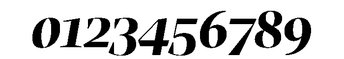 LemanicItalicGX BlackItalic Instance 00b16035 Font OTHER CHARS