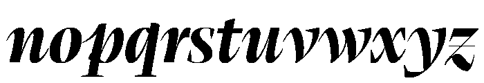 LemanicItalicGX ExtraBoldItalic Instance 886895c9 Font LOWERCASE