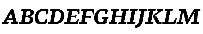 LemanicItalicGX ExtraBoldItalic Instance Font UPPERCASE