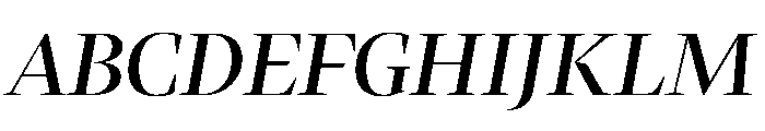 LemanicItalicGX MediumItalic Instance A65b367e Font UPPERCASE