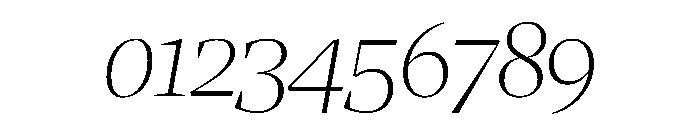 LemanicItalicGX ThinItalic Instance 143cc60d Font OTHER CHARS