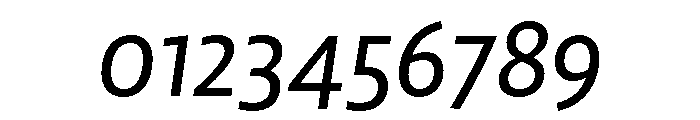 LemonSansNext RegularItalic Font OTHER CHARS