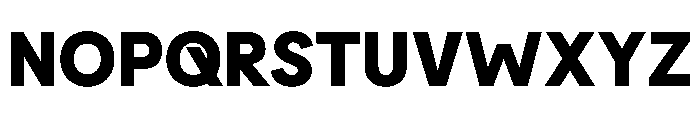 Lemur ExtraBold Font UPPERCASE