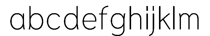 Lemur ExtraLight FONT