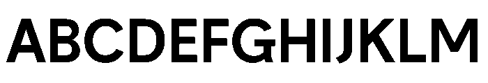 Lemur SemiBold Font UPPERCASE