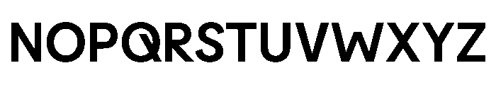 Lemur SemiBold Font UPPERCASE