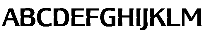 Lesmore Medium Font UPPERCASE