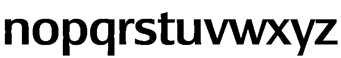 Lesmore Medium Font LOWERCASE