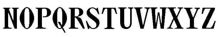 Lettra Mono Bold Font UPPERCASE