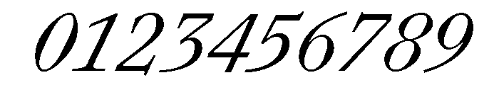 Lettra Mono Italic Font OTHER CHARS