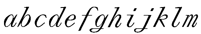 Lettra Mono Italic FONT