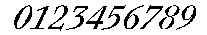 Lettra Mono Medium Italic Font OTHER CHARS