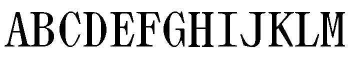 Lettra Mono Medium Font UPPERCASE