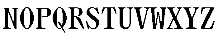 Lettra Mono Semibold Font UPPERCASE