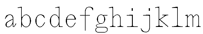 Lettra Mono Thin FONT