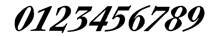 Lettra Mono Ultrabold Italic Font OTHER CHARS