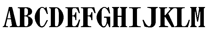 Lettra Mono Ultrabold Font UPPERCASE