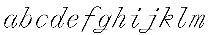 Lettra Mono Ultralight Italic FONT