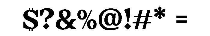 LeviDLv1AAA DemiBold Font OTHER CHARS