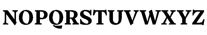 LeviDLv1AAA DemiBold Font LOWERCASE