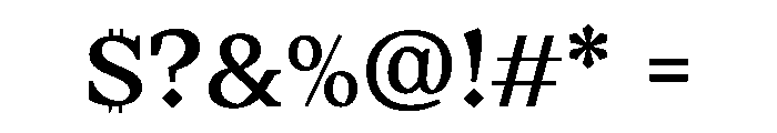 LeviDLv1AAA Regular Font OTHER CHARS