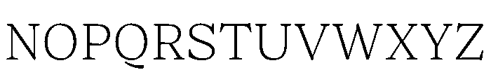 LeviDLv1AAA UltraLight Font LOWERCASE