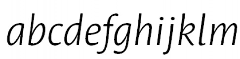 Leksa Sans Light Italic FONT