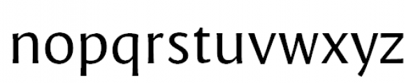 Leksa Sans Regular Font LOWERCASE