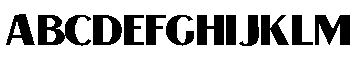Le Bonjour Clean Bold Font UPPERCASE
