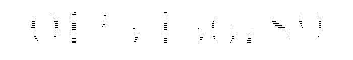 Le Bonjour Offset Line Regular Font OTHER CHARS