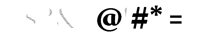 Le Bonjour Offset Line Regular Font OTHER CHARS