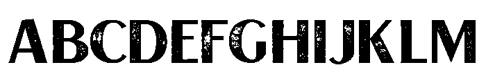 Le Bonjour Pressed Regular Font UPPERCASE